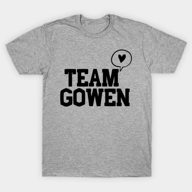 Team Gowen T-Shirt by Hallmarkies Podcast Store